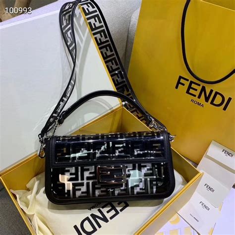 fendi tasche transparent|farfetch fendi bag.